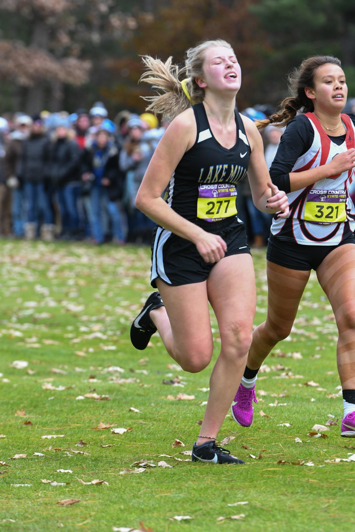 WIAA state cross country photo: Jade Pitta, Lake Mills
